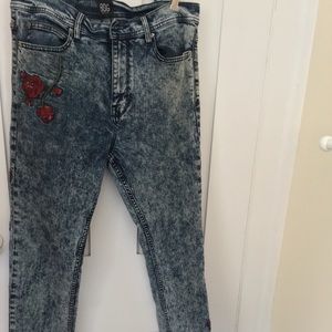 BDG Men’s Acid Wash Skinny Jeans